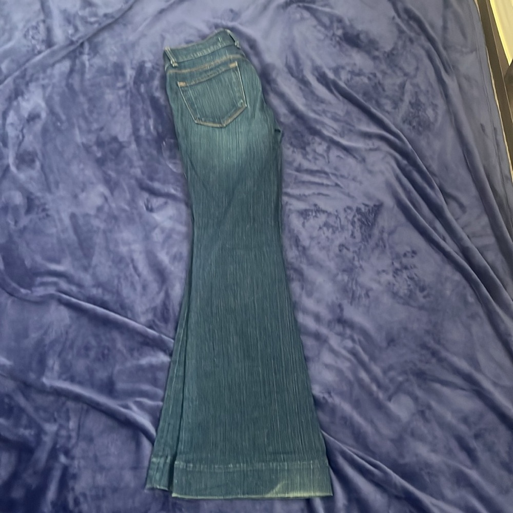 J Brand Y2K Denim Flared Leg Mid Rise Love story Jeans size 26